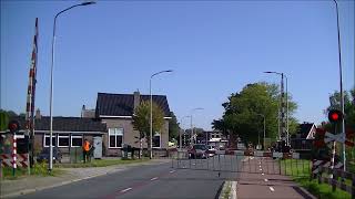 Spoorwegovergang Stadskanaal  Dutch railroad crossing  Stadskanaal Onder Stoom 2024 [upl. by Casar449]