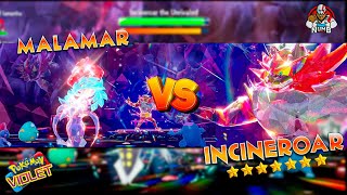 Malamar VS Incineroar 7 Star Raid [upl. by Ailsa]