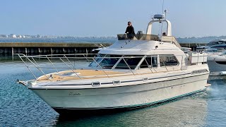 £82500 Yacht Tour  1992 Fairline Turbo 36 [upl. by Dnomder]