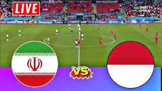 Indonesia vs Iran Live Score Ruslt Football Match  International Friendly Match Siaran Langsung [upl. by Eruot]