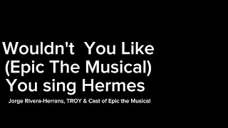 Wouldnt You Like  You sing Hermes Epic the Musical [upl. by Alyks556]