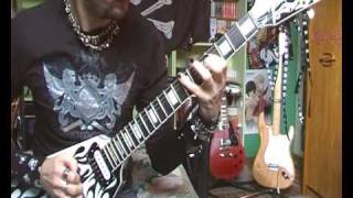 Aces High guitar duet from Iron Maiden by Arnaud [upl. by Ybbor763]