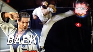 Real Life Tekken  TKD with BAEK DOO SAN Eric Jacobus [upl. by Aedni]