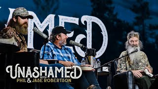 Unashamed LIVE Phil Jase and Al Take Their Show on the Road  Ep 305 [upl. by Kenley]