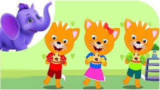 Three Little Kittens  Nursery Rhyme with Karaoke [upl. by Alverta]