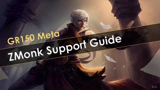 Diablo 3 ZMonk Guide for GR150 Metas [upl. by Anelem978]