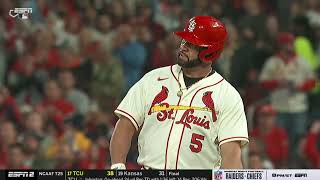 Albert Pujols a single the final atbat of his legendary career Albert Pujols Highlights [upl. by Anel]