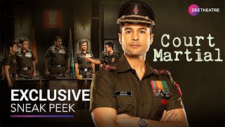 Exclusive Sneak Peek  Court Martial  Rajeev Khandelwal  Courtroom Drama  Zee Theatre [upl. by Penrod]