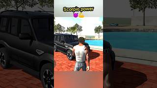 Scorpio power 😈💪 indian bike driving 3d game gaming indianbikedriving3d shorts trending video [upl. by Claybourne444]