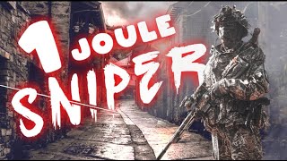 THE 1JOULE SNIPER  ACTION ARMY T11 GAMEPLAY [upl. by Nanam]