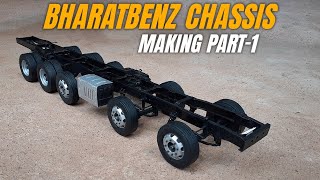 BHARATBENZ CHASSIS MAKING PART 1 [upl. by Eesdnil]