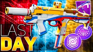 LAST CHANCE To Get This The Title SMG Review  Destiny 2 Season of The Wish [upl. by Mccullough]