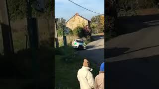 Accident Rallye du Condroz 2018 Spéciale Ramelot 04112018 [upl. by Danielson972]