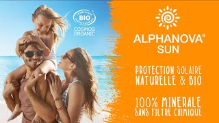 Protection solaire bio  ALPHANOVA SUN [upl. by Meehyrb]