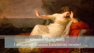 Lamento dArianna Lasciatemi morire Monteverdi arr for string orchestra and solo cello [upl. by Ahsienor917]