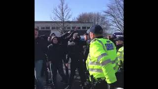 Crystal Palace Fans Arriving At Brighton [upl. by Ettevol453]