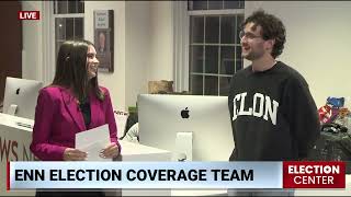 ENN Election Center  Tour of Elon News Networks Newsroom and Interview with Ryan Kupperman [upl. by Weylin]