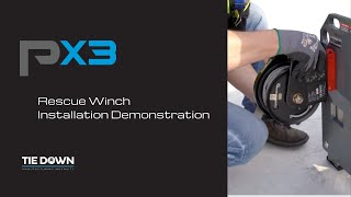 PX3 Rescue Winch Installation Guide  Ensuring Safe Fall Protection amp Swift Rescue [upl. by Mitchiner577]