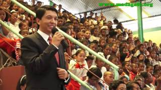 Andry Rajoelina Akamasoa 25 Décembre 2016 [upl. by Seraphina]