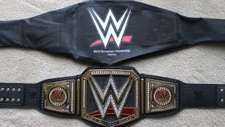 NEW 2014 WWE WORLD HEAVYWEIGHT TITLE UNBOXING [upl. by Gotthard]