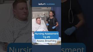 🌬️ How to Perform a Breathing Assessment NursingSkills BreathingCheck nlcex [upl. by Tzong]