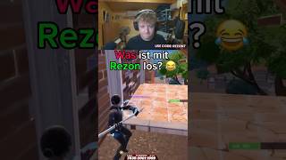 😂Rezon macht Geräusche😂 rezonay twitch fortnite fortnitepro funny short viral [upl. by Nelleh]