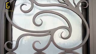 GID Oil Rubbed Bronze Iron double door with scrollwork [upl. by Milburr]