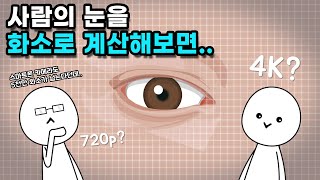 사람의 눈은 몇 화소일까 [upl. by Oguh]