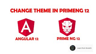 Change Theme using PrimeNG 12 Angular 12 [upl. by Naujet687]