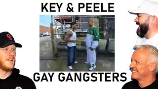 Key amp Peele  Gay Gangsters REACTION  OFFICE BLOKES REACT [upl. by Lenz]