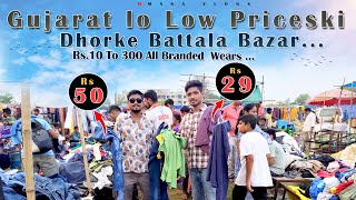 Gujarat lo low price T shirtsshirts Pants  Crazy vlog Sunday Bazaar manavlogs888 [upl. by Ainiger]