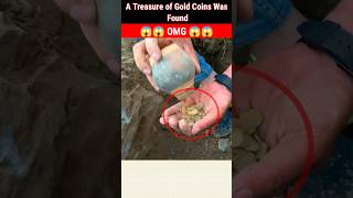 Real Gold coins Hunting । treasurehunt short shortvideo shorts shortfeed viralshorts [upl. by Suravart]