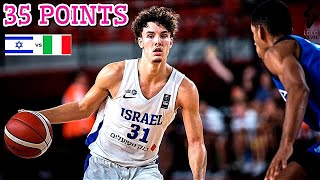 נועם יעקב עם 35 נקודות נגד איטליה🔥  Noam Yaacov 35 Points VS Italy 🇮🇱 [upl. by Nuncia990]