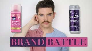 VO5 Give Me Texture Powder vs Got2b powder  Brand Battle [upl. by Ignatius]