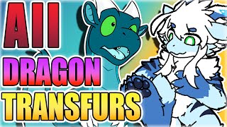 Changed Special Edition ALL DRAGON TRANSFURS 2024 [upl. by Seessel]