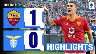 Roma  Lazio  10  Gli Highlights  Lega Serie A TIM 2023  24 [upl. by Stulin]