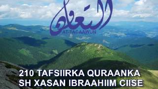 210 Annajm 1  62 Tafsiirka quraanka sh xasan ibraahim ciise [upl. by Abeh350]