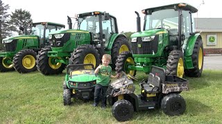 LITTLE BOY LOVES JOHN DEERE TRACTOR COMPANY [upl. by Ghiselin469]