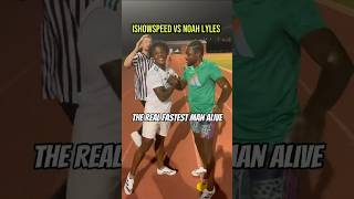 Ishowspeed vs Worlds Fastest manNoah Lyle shorts speed ishowspeed noahlyles [upl. by Millburn]