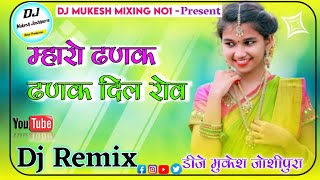 Mharo Dhanak Dhanak Dil Rovego Tu Javegi Sasural DJ Remix  Lalaram Gurjar Jaitpur New Song 2024 [upl. by Diao]