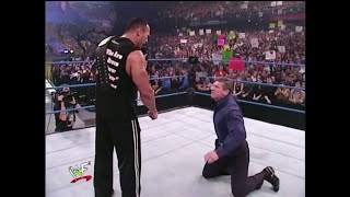 WWF Smackdown 1262001 The Rock closes Vince Mcmahon Kiss My Ass Club Part 23 [upl. by Attirb]