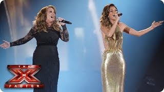 Sam Bailey sings And Im Telling You with Nicole Scherzinger  Live Week 10  The X Factor 2013 [upl. by Toddy]