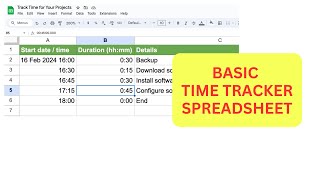 PowerApps Time Tracking [upl. by Nnanaej]