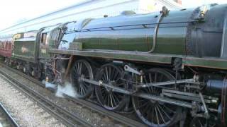 70013 Oliver Cromwell on the Folkestone Harbour Line [upl. by Huey]