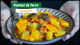 Pommes de terre Courgettes platdélicieux [upl. by Lleirbag829]