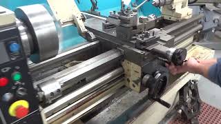 15″ x 50″ Clausing Colchester 600 Gap Bed Lathe [upl. by Eibo572]