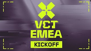 VCT EMEA Kickoff 2024  FNC VS VIT  Groups Stage [upl. by Yrahcaz461]