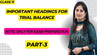 Exam Preparation Important Questions Part  3 trialbalance [upl. by Oba356]