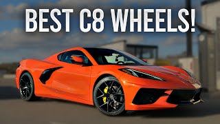 Best Wheels for the Corvette C8 LOOKS PERFECT [upl. by Deste]