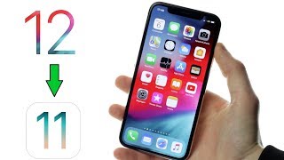 Passer d iOS 12 à iOS 11 sans perte de données  iOS iPhone [upl. by Yevad930]